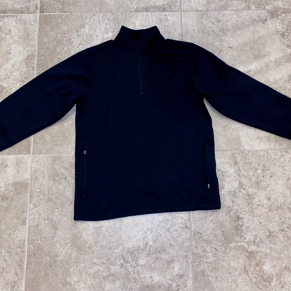 🎉Nike Golf Kids Size Large Black Quarter Zip Therma Fit Jacket